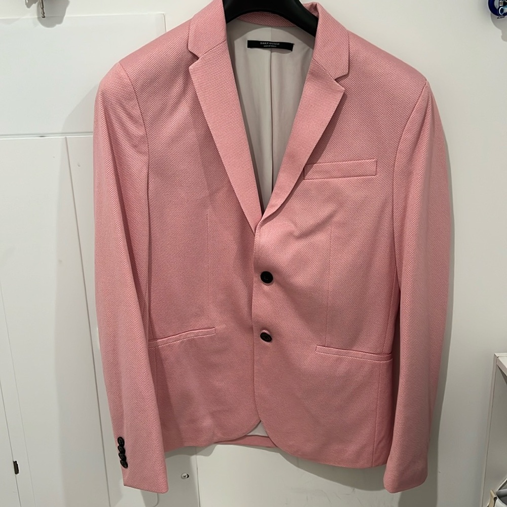 Pink blazer